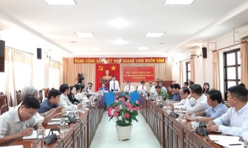 Hội thảo khoa học về đồng chí Phạm Hữu Lầu